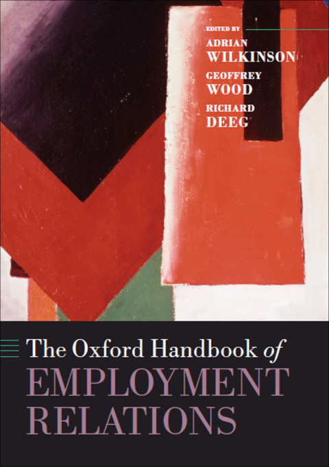Cover image for book The Oxford Handbook of Employment Relations