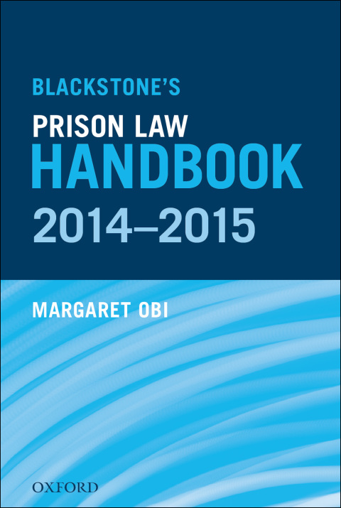 Cover image for book Blackstone's Prison Law Handbook 2014-2015