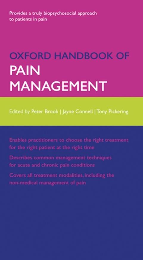 Cover image for book Oxford Handbook of Pain Management