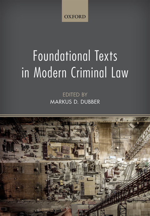 Cover image for book Foundational Texts in Modern Criminal Law