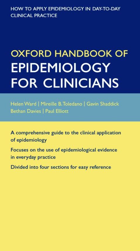 Cover image for book Oxford Handbook of Epidemiology for Clinicians