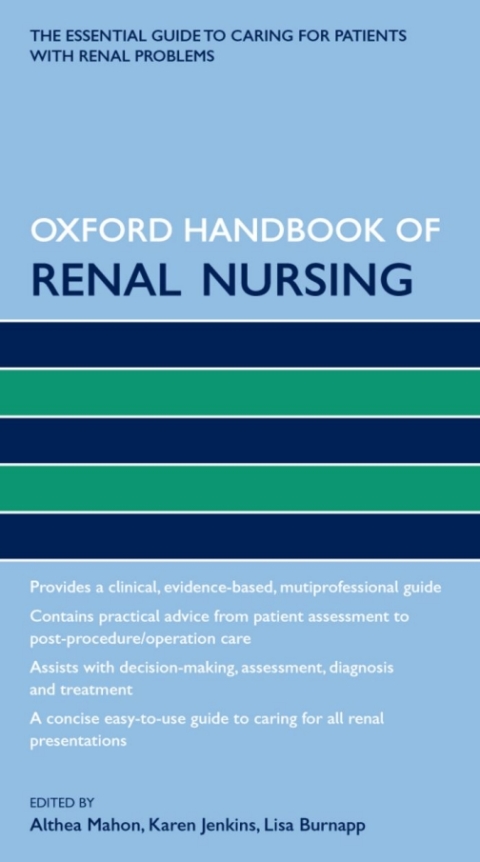 Cover image for book Oxford Handbook of Renal Nursing