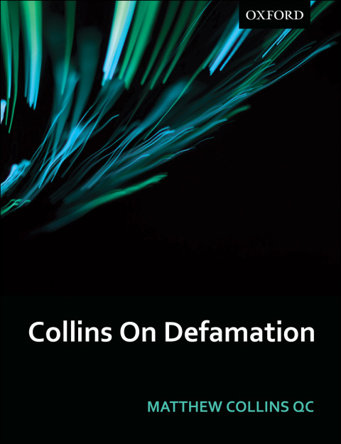 Cover image for book Collins On Defamation