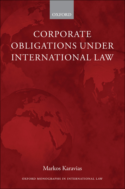 Cover image for book Corporate Obligations under International Law