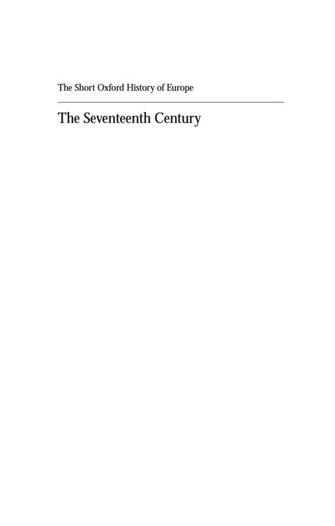 Cover image for book The Seventeenth Century