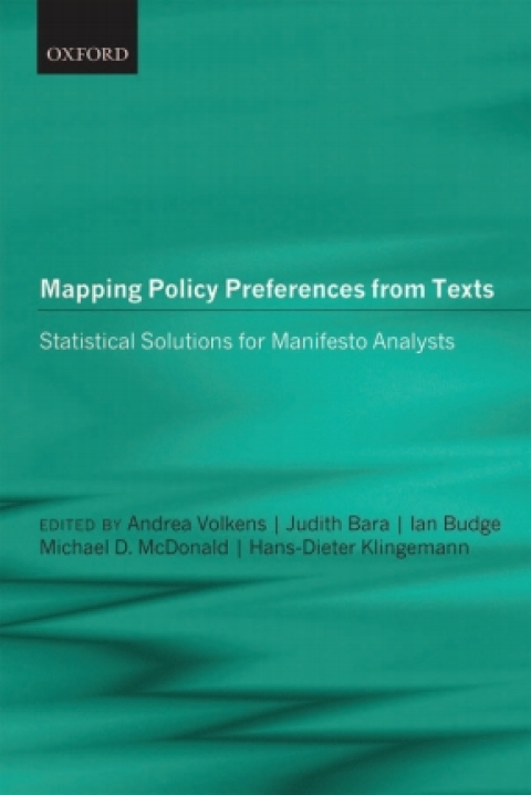 Cover image for book Mapping Policy Preferences from Texts