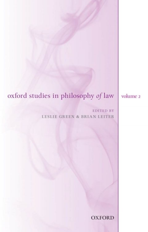 Cover image for book Oxford Studies in Philosophy of Law: Volume 2