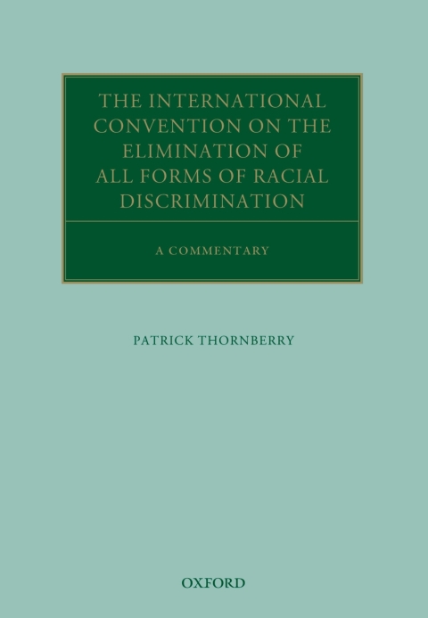 Cover image for book The International Convention on the Elimination of All Forms of Racial Discrimination