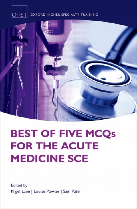 Cover image for book Best of Five MCQs for the Acute Medicine SCE