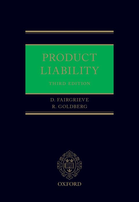 Cover image for book Product Liability