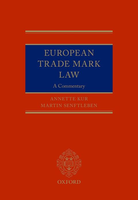Cover image for book European Trade Mark Law