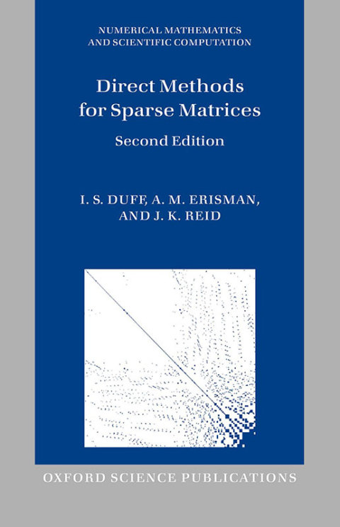 Cover image for book Direct Methods for Sparse Matrices