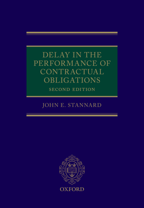 Cover image for book Delay in the Performance of Contractual Obligations