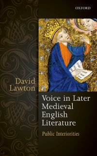 Cover image: Voice in Later Medieval English Literature 9780198792406