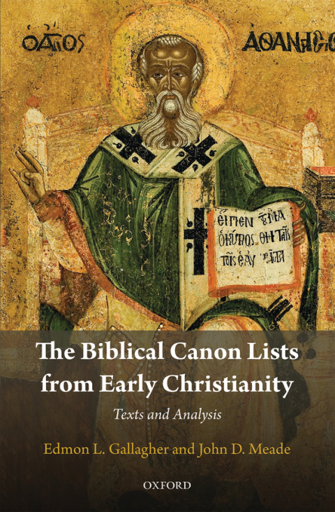 Cover image for book The Biblical Canon Lists from Early Christianity