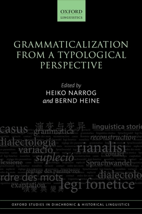 Cover image for book Grammaticalization from a Typological Perspective