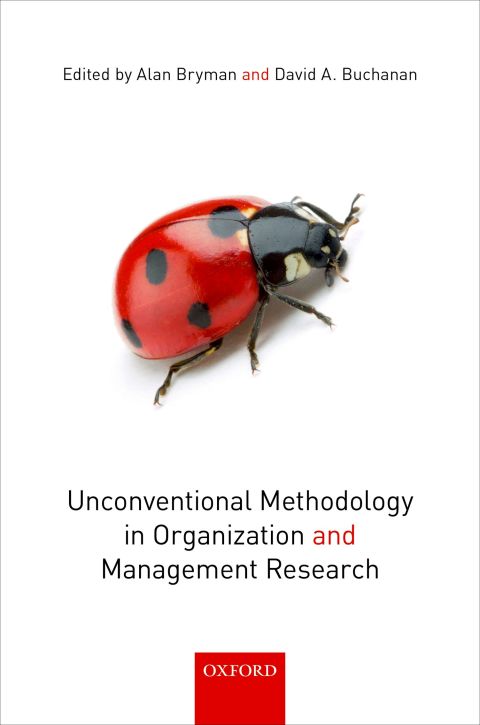 Cover image for book Unconventional Methodology in Organization and Management Research