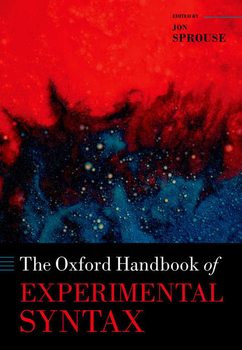 Cover image for book The Oxford Handbook of Experimental Syntax
