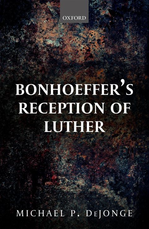 Cover image for book Bonhoeffer's Reception of Luther