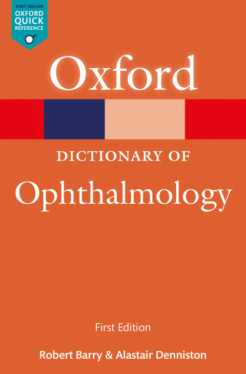 Cover image for book A Dictionary of Ophthalmology
