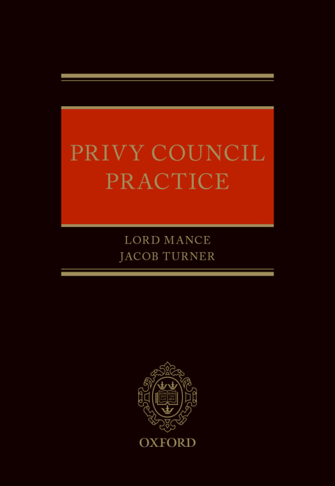Cover image for book Privy Council Practice