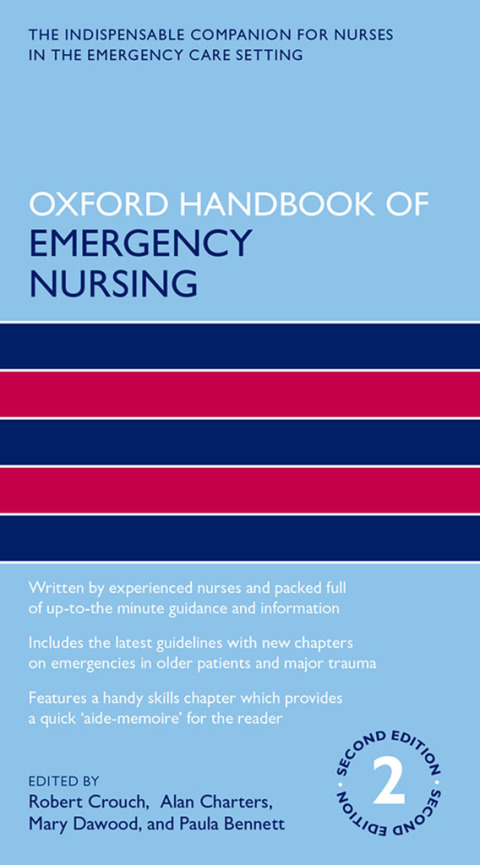 Cover image for book Oxford Handbook of Emergency Nursing