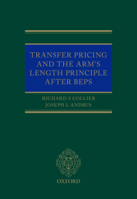 Cover image: Transfer Pricing and the Arm's Length Principle After BEPS 9780198802914