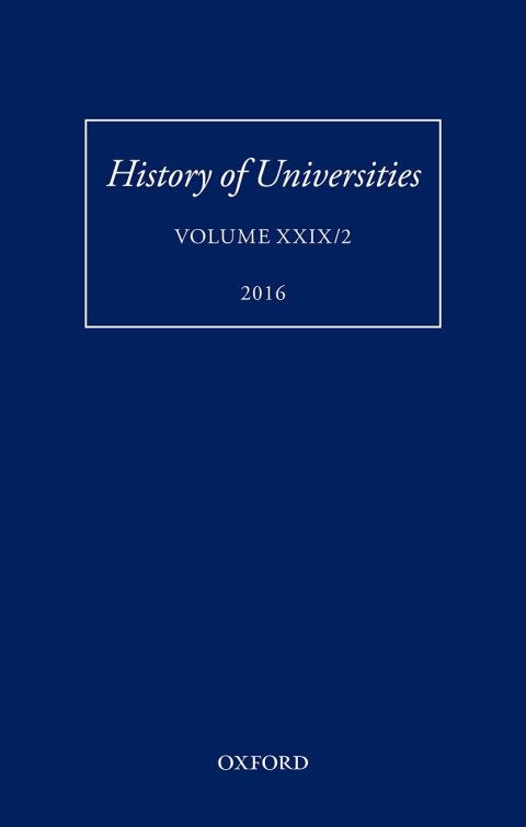 Cover image for book History of Universities