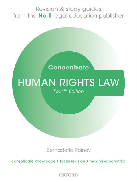 Cover image for book Human Rights Law Concentrate
