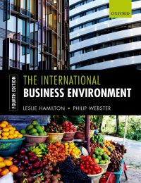 Cover image: The International Business Environment 4th edition 9780198804291