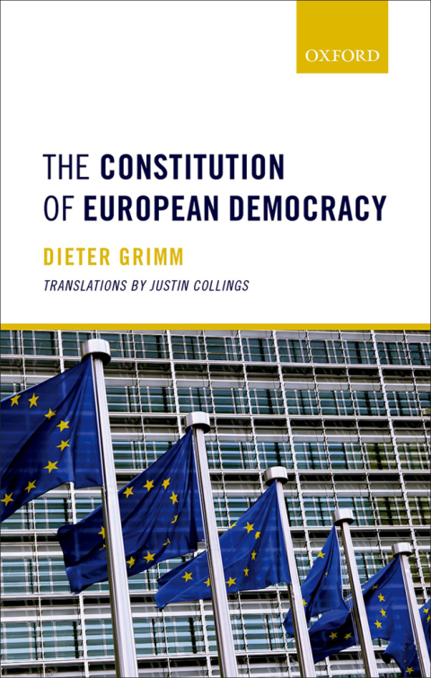 Cover image for book The Constitution of European Democracy