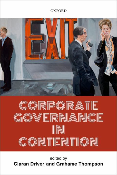 Cover image for book Corporate Governance in Contention