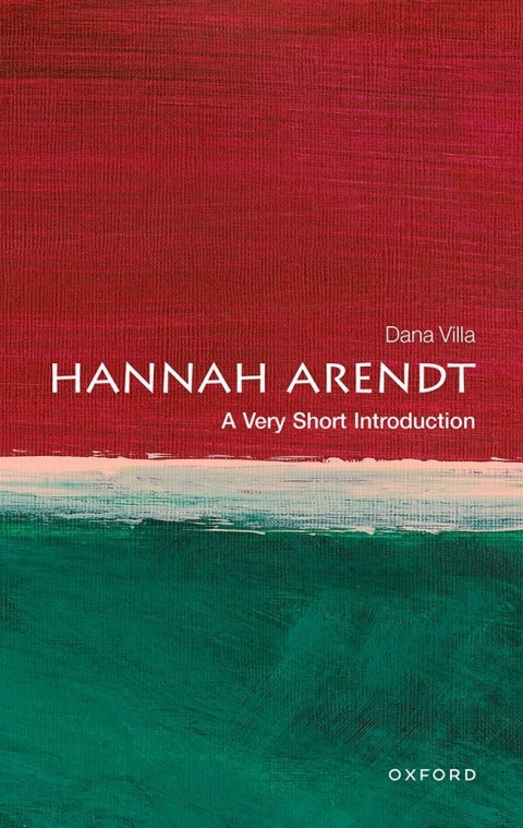 Cover image for book Hannah Arendt: A Very Short Introduction