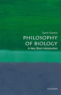 Cover image: Philosophy of Biology: A Very Short Introduction 9780198806998