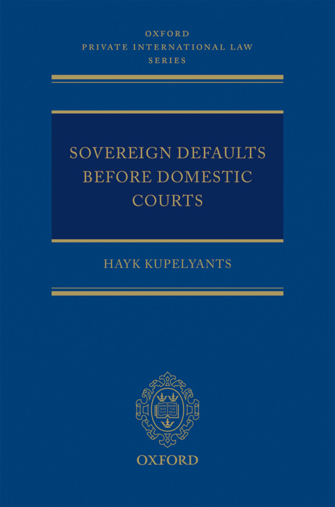Cover image for book Sovereign Defaults Before Domestic Courts