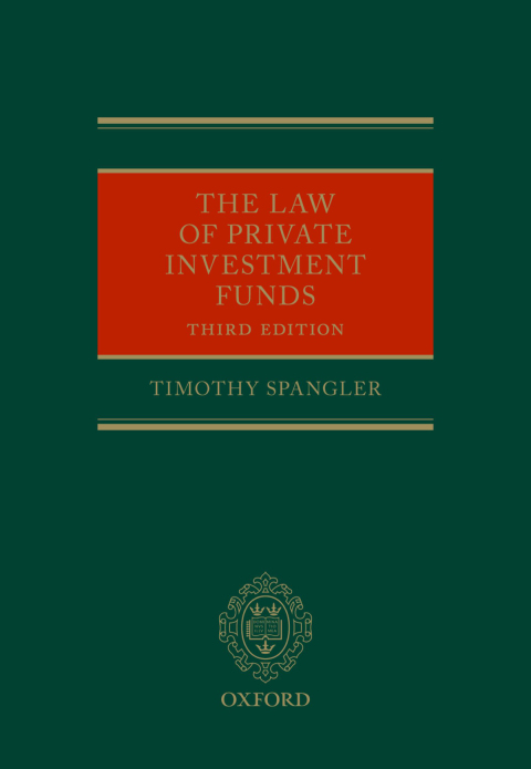 Cover image for book The Law of Private Investment Funds