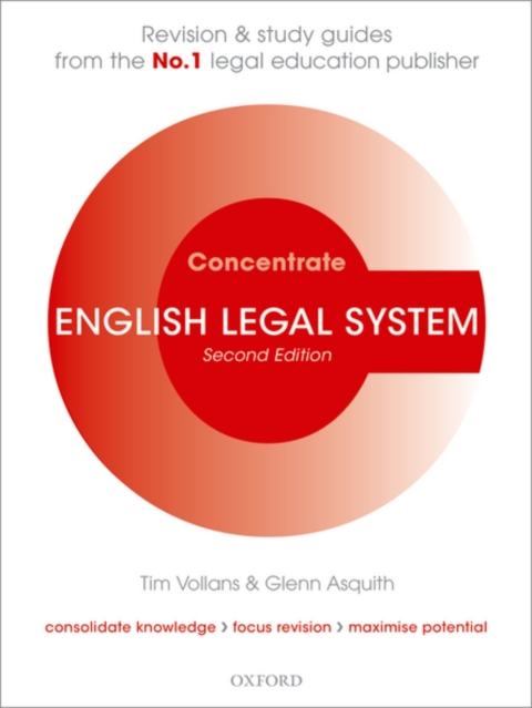 Cover image for book English Legal System Concentrate