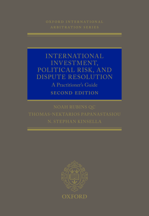Cover image for book International Investment, Political Risk, and Dispute Resolution
