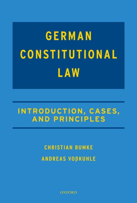 Cover image for book German Constitutional Law