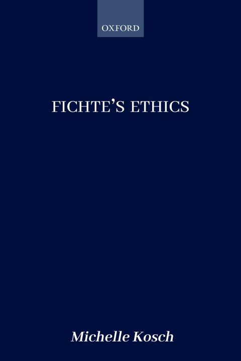 Cover image for book Fichte's Ethics