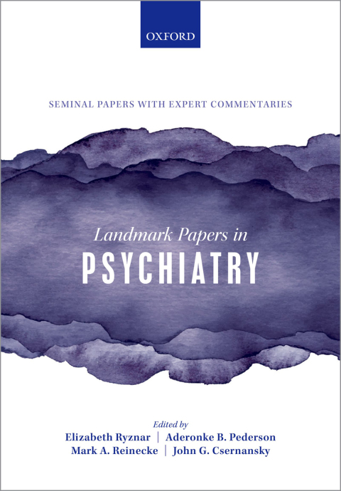 Cover image for book Landmark Papers in Psychiatry