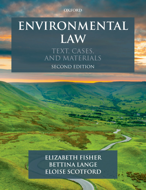 Cover image for book Environmental Law
