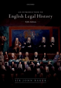 Titelbild: Introduction to English Legal History 5th edition 9780198812616