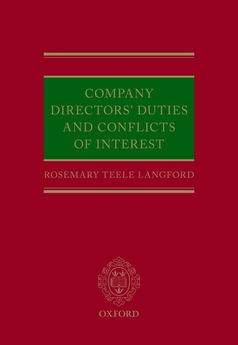 Cover image for book Company Directors' Duties and Conflicts of Interest