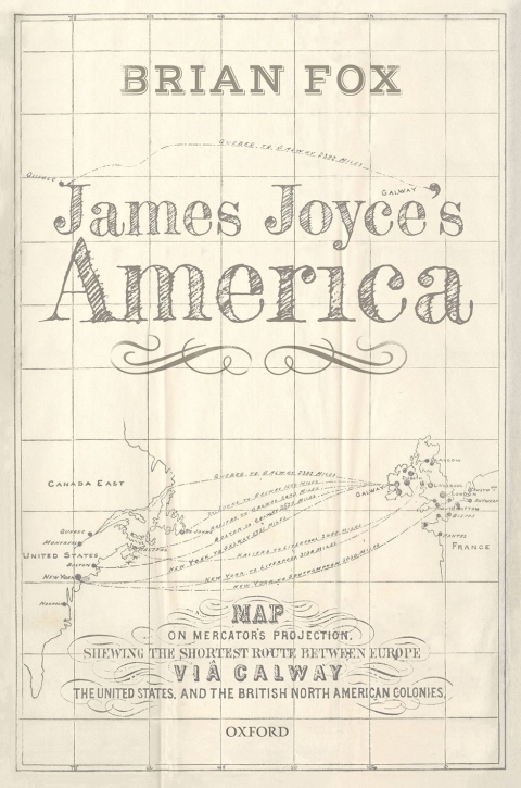 Cover image for book James Joyce's America