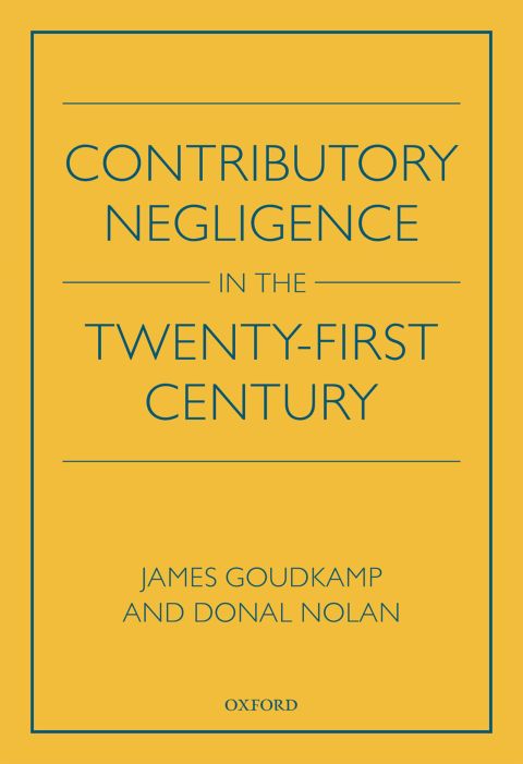 Cover image for book Contributory Negligence in the Twenty-First Century