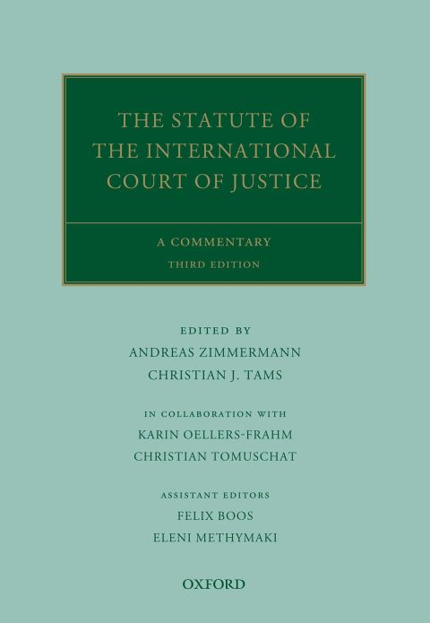 Cover image for book The Statute of the International Court of Justice