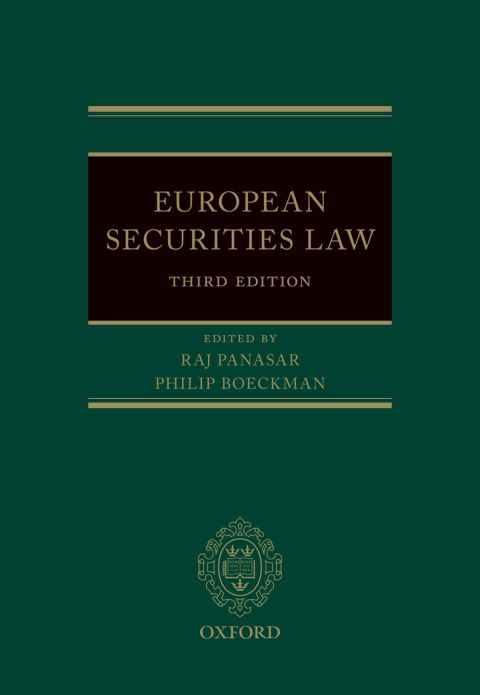 Cover image for book European Securities Law