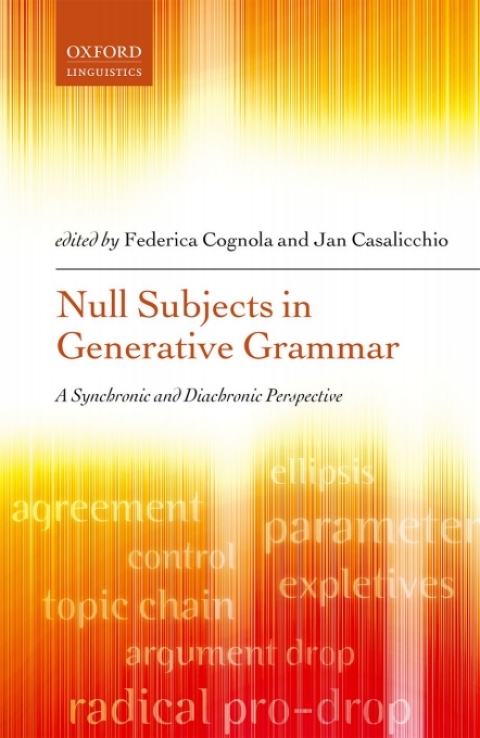 Cover image for book Null Subjects in Generative Grammar