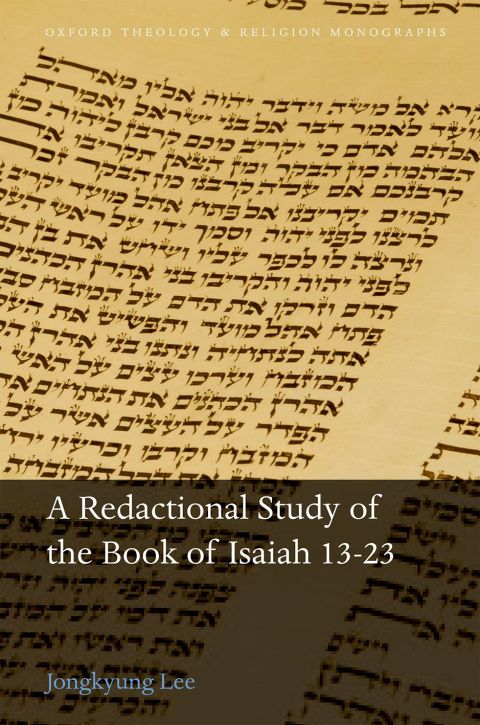 Cover image for book A Redactional Study of the Book of Isaiah 13-23
